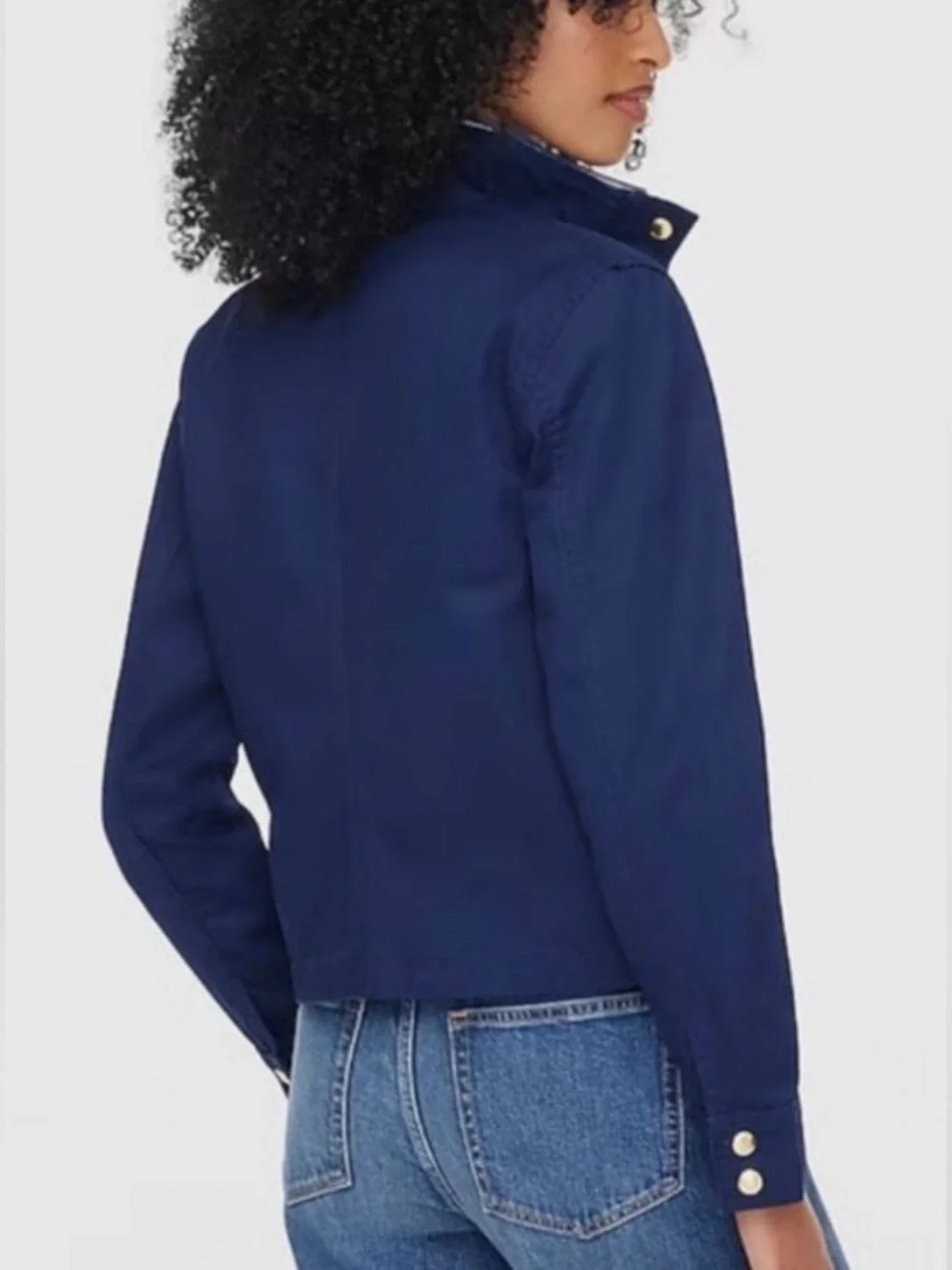 J. Crew Twill Utility Jacket Sz M